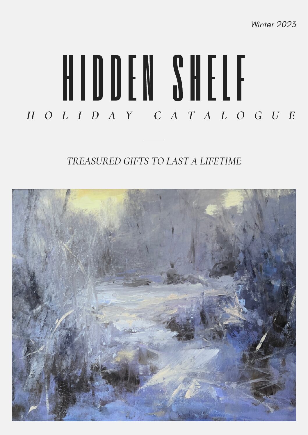 2023 Hidden Shelf Holiday Catalogue